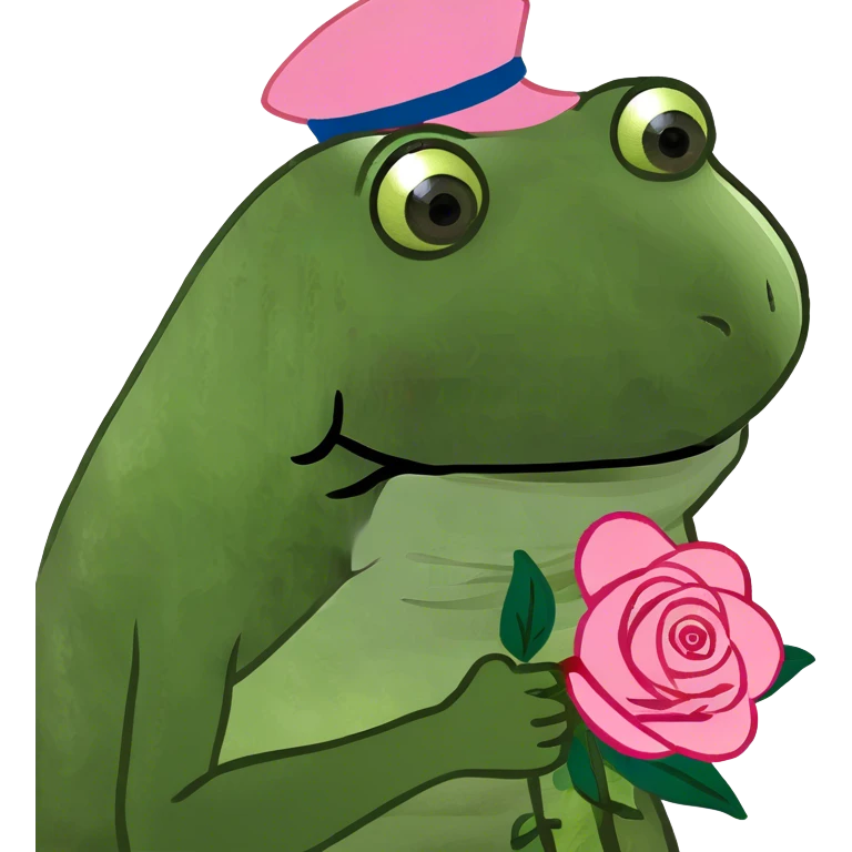 Pink roses emoji