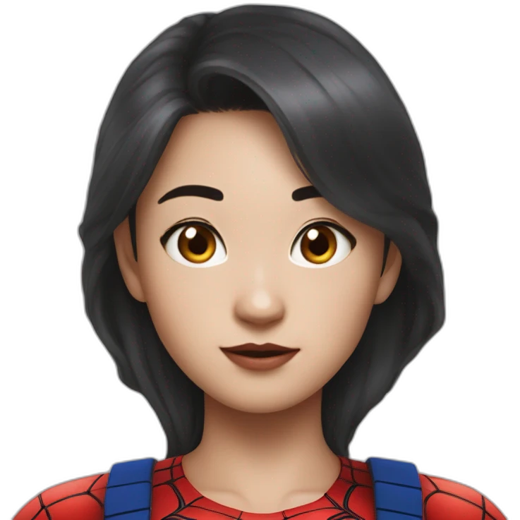 moon ga young as spiderman emoji