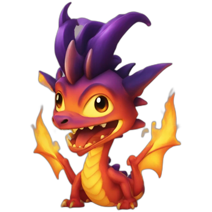 Dracaufeu shiney emoji