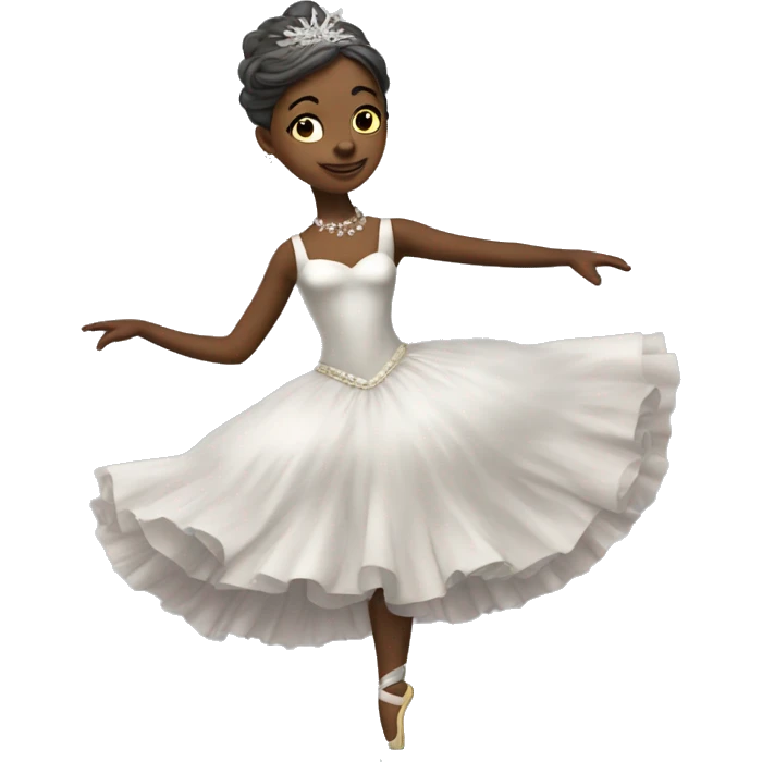 Danseuse étoile a lablanche emoji