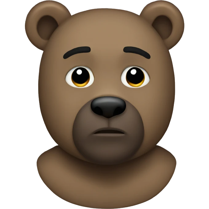 Kanye West bear  emoji