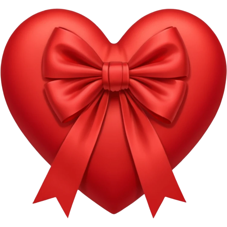A heart with bows emoji