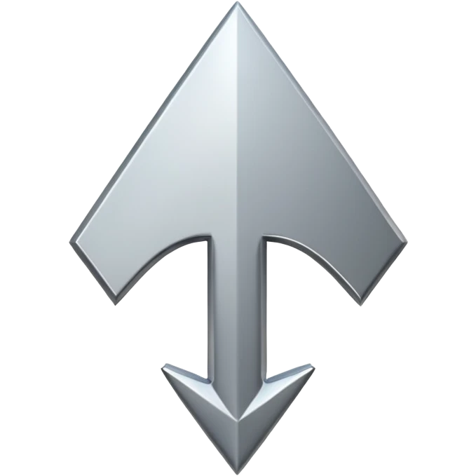 eleganter pfeil nach oben emoji