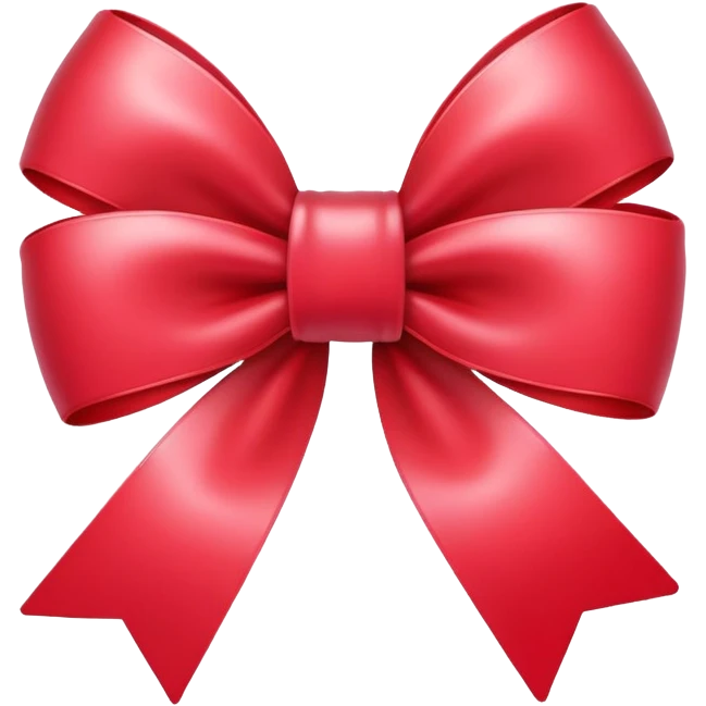 Hello kitty’s bow emoji