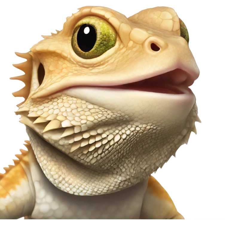 Chess bearded dragon emoji