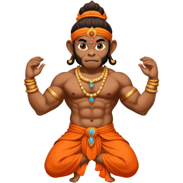 Hanuman ji Ram jap emoji