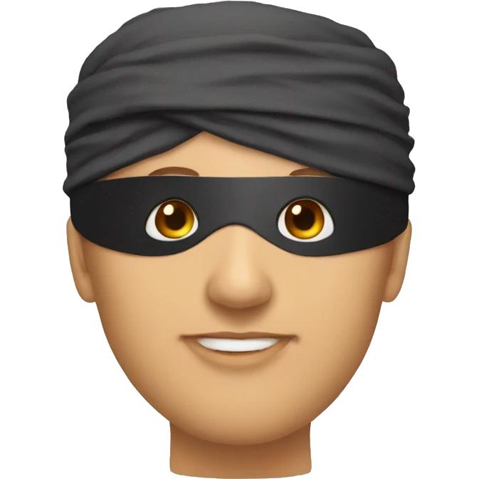 Blindfold  emoji