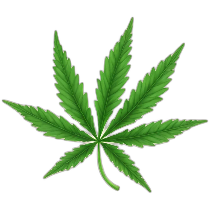 feuille de cbd emoji