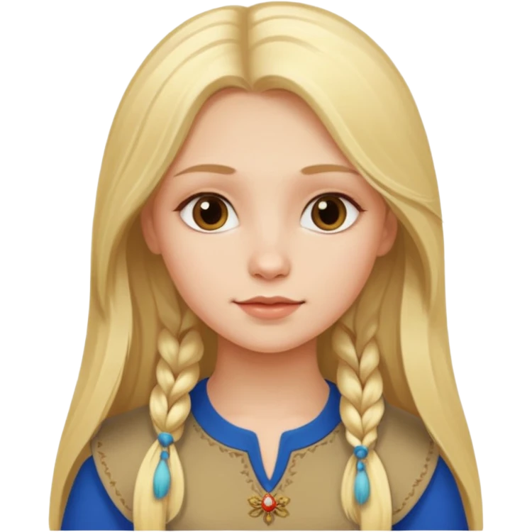 Russian girl emoji