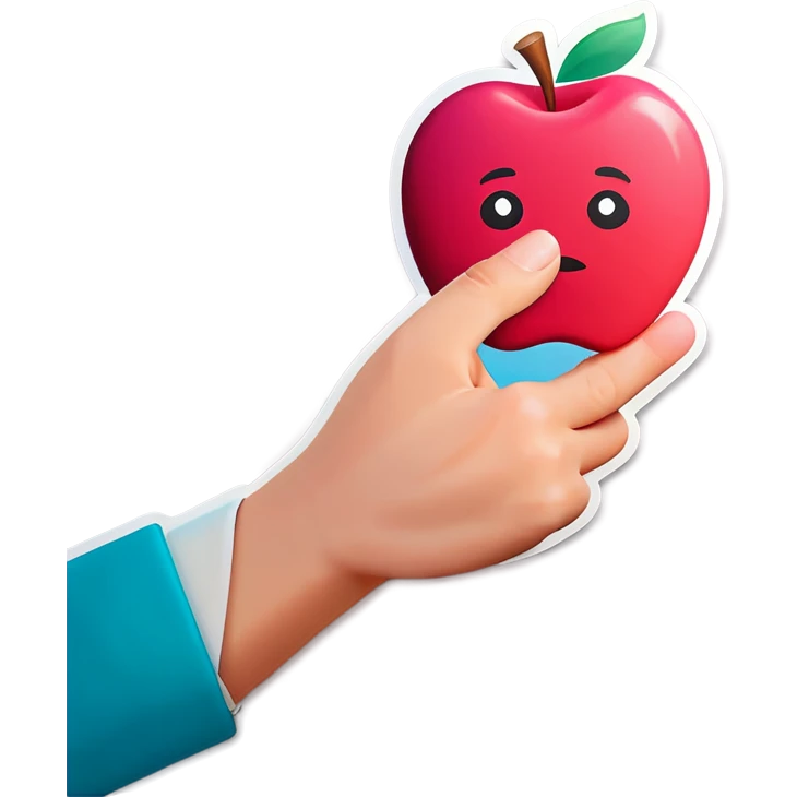 pinky promise apple emoji emoji