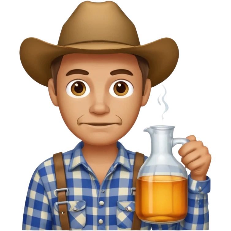 a hillbilly emoji