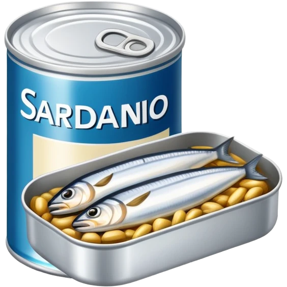 As harengs in a tiny can  emoji