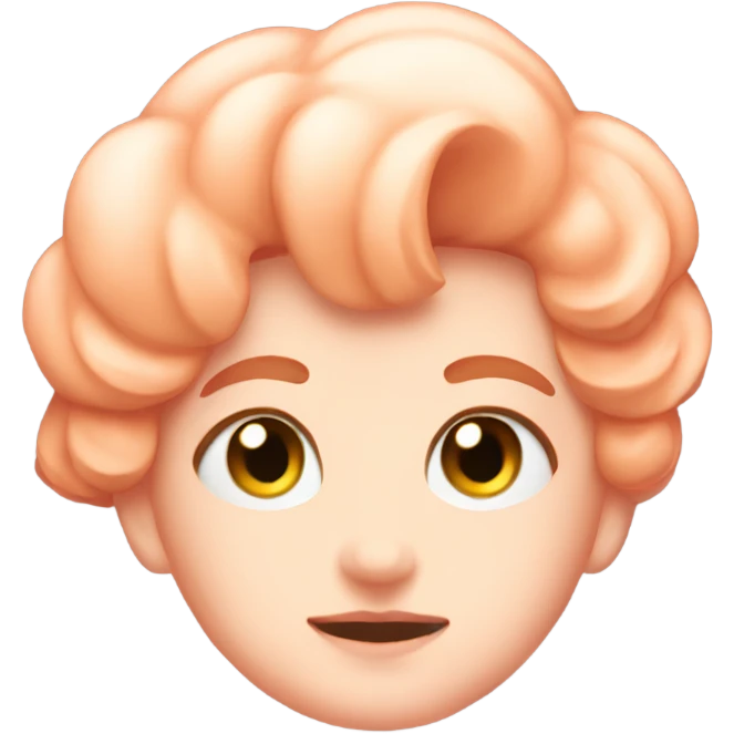 Aesthetic, peach emoji