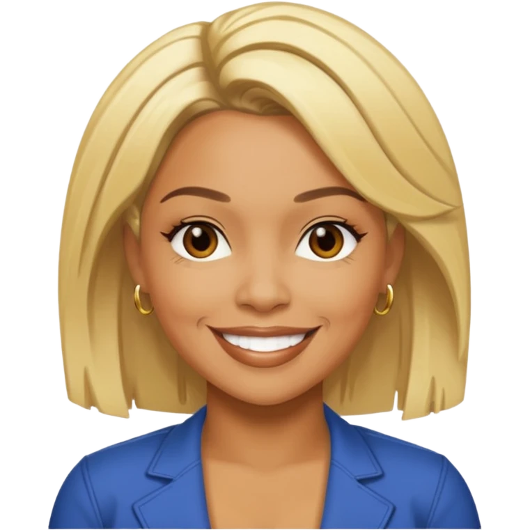 Tionne T-Boz Watkins with blonde hair  emoji