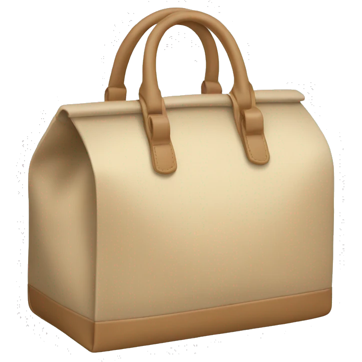 beige bag emoji