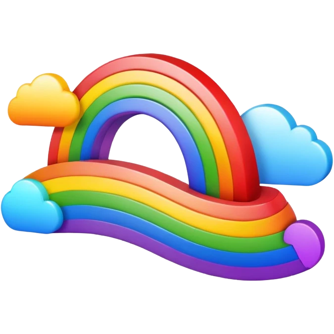 rainbow colors emoji
