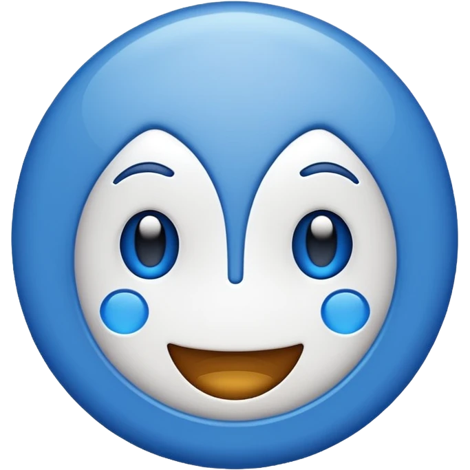  exactly similar to given image give me emoji,blue and white tick inside it emoji