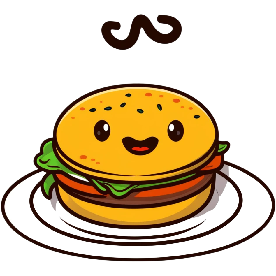 mouth watering over delicious meal emoji