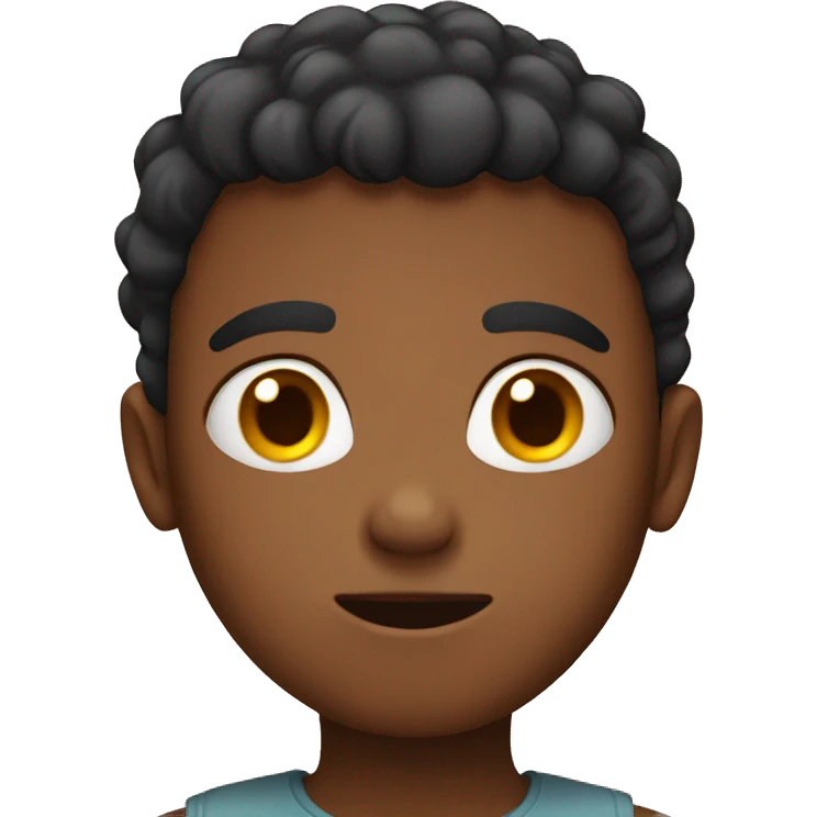 BOY WITH PIMPLES emoji