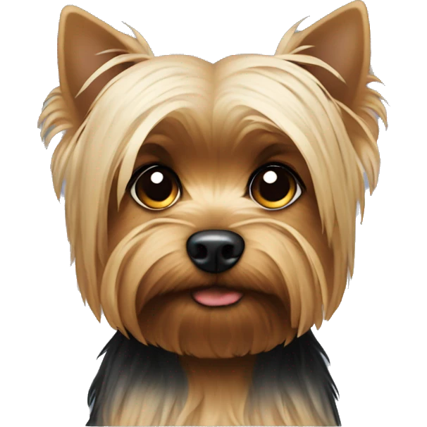 Sad yorkie emoji