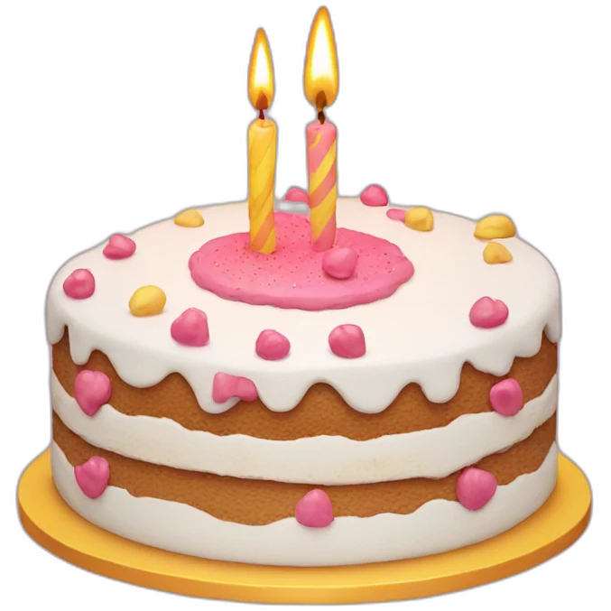 birthday cake emoji