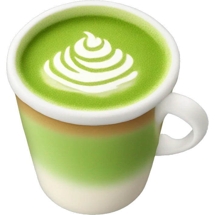 Matcha latte emoji