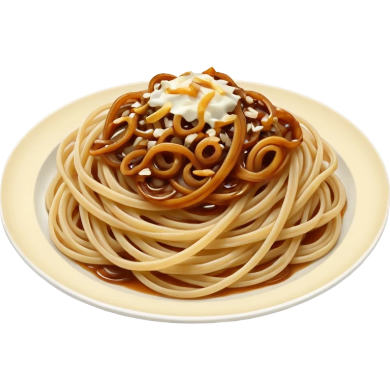 Caramelised Onion Spaguetti emoji