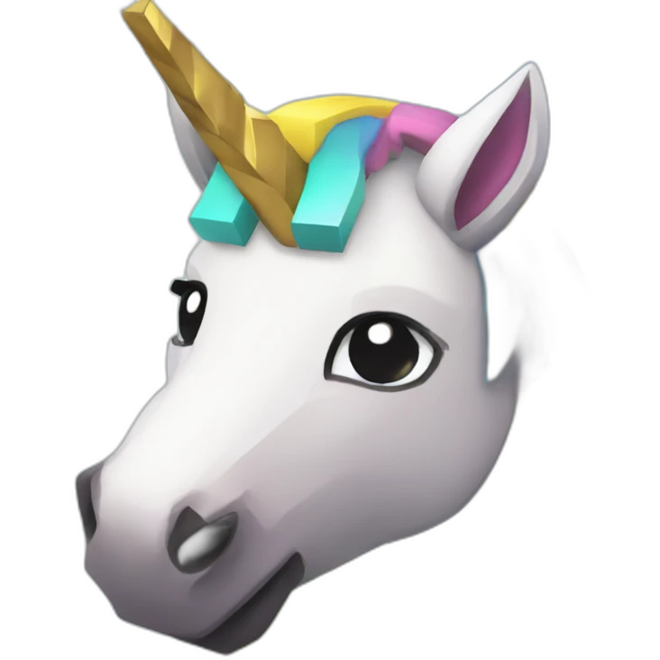 Minecraft unicorn emoji