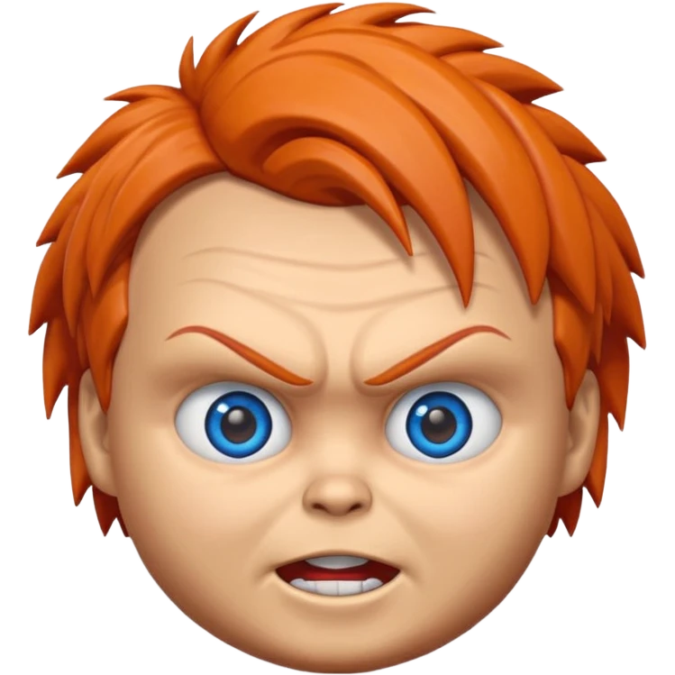 Un emojin de chuky emoji