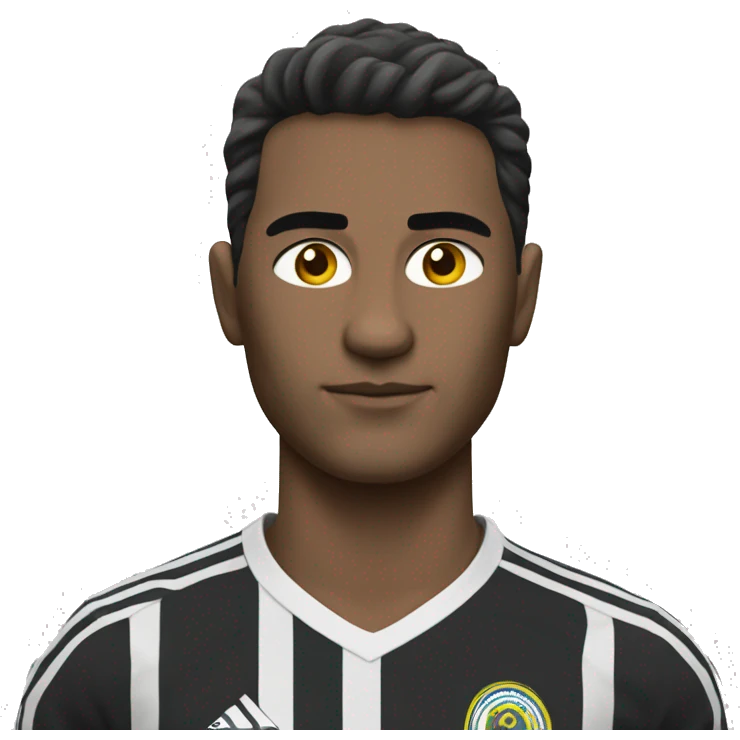 DELANTERO de futbol cuerpo completo emoji