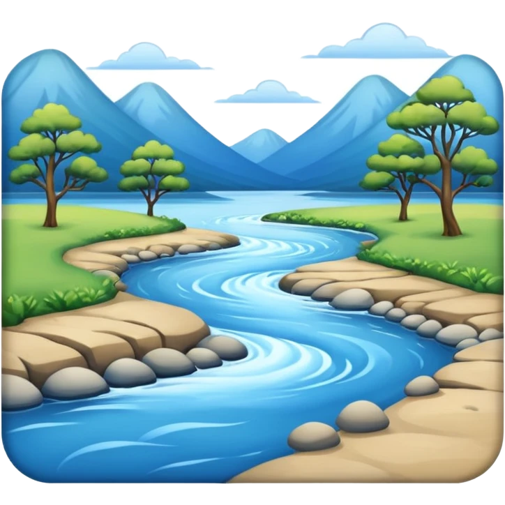 River way / stres emoji
