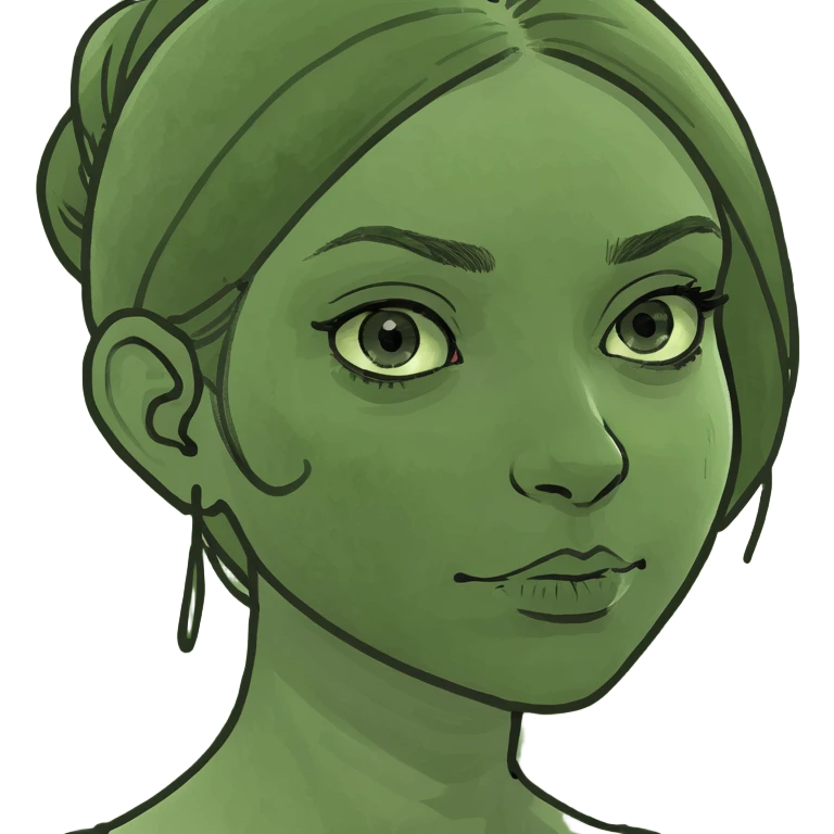 Amrms crossed over neck girl emoji