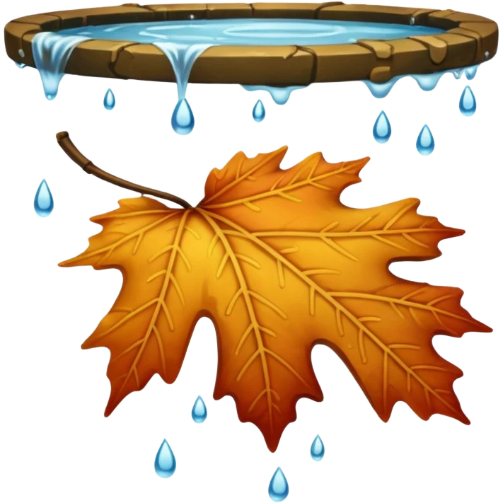 kind fällt in brunnen emoji