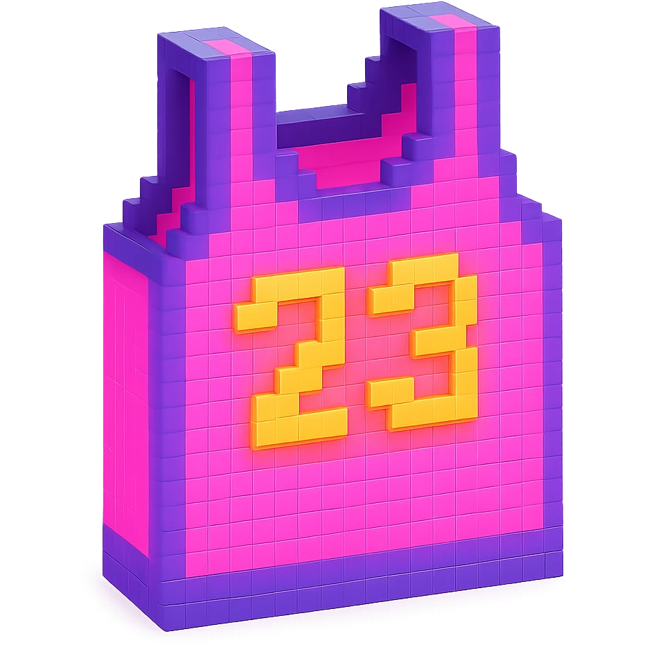 светящейся розовая баскетбольная майка с надписью "23", no background emoji