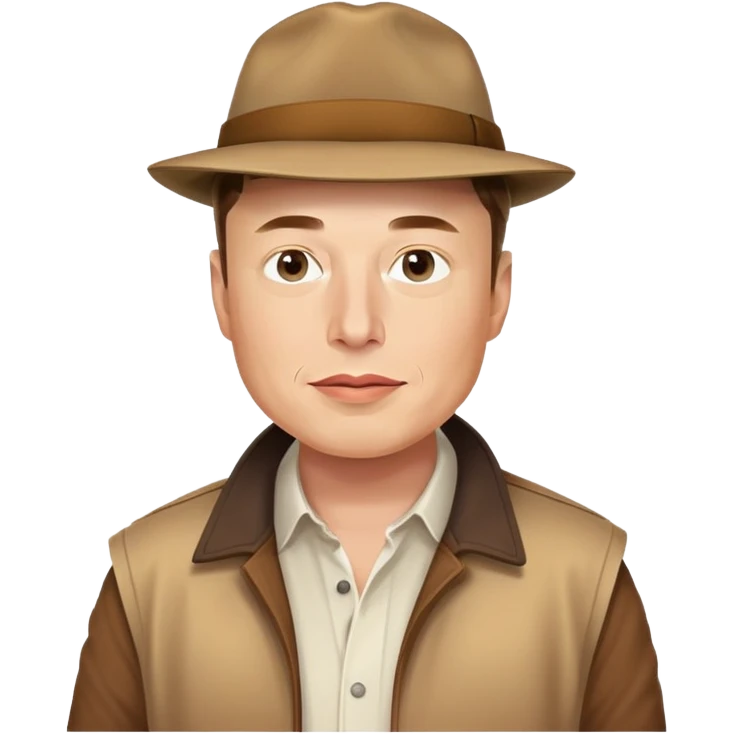 elon musk doing kent emoji