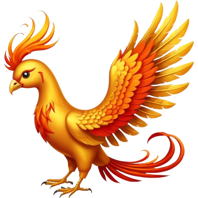 Baby phoenix - rising from ashes




golden phoenix - long tail feathers



 emoji
