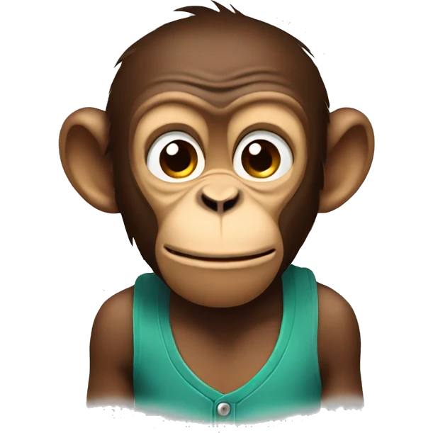 Bored monkey  emoji