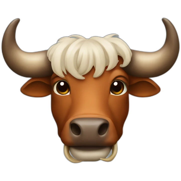 Ox horns emoji