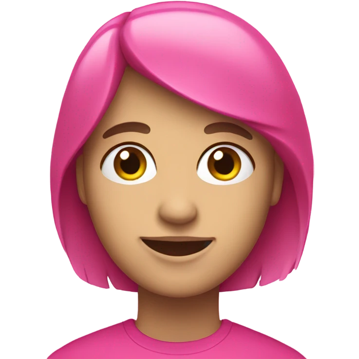 An iPhone 16 in pink emoji