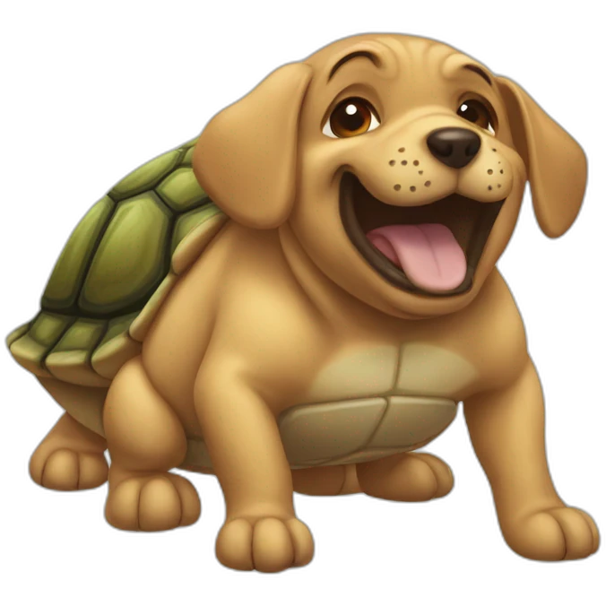 dog turtle emoji