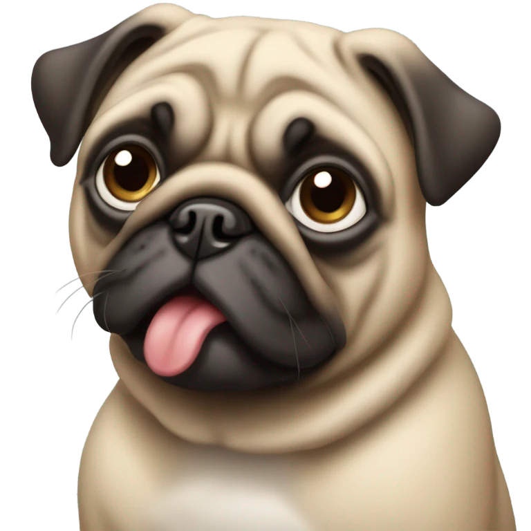Pug emoji