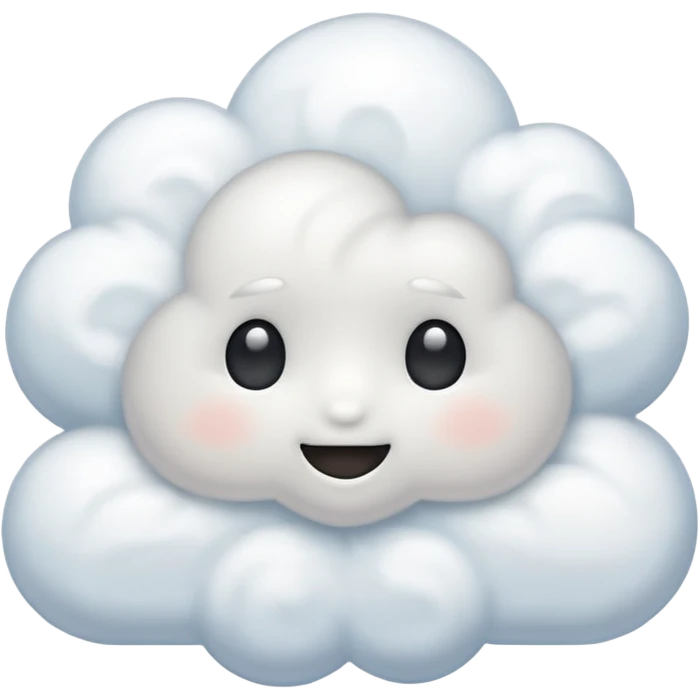 white cloud emoji