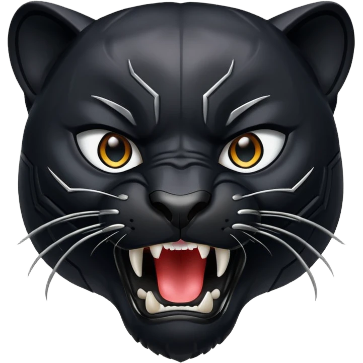 Black panther roar emoji emoji
