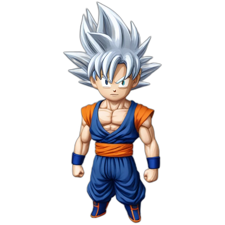 Goku Ultra Instinct emoji