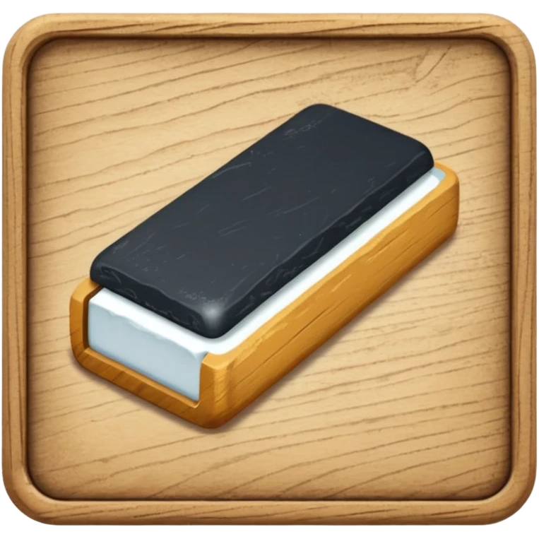 Chalkboard eraser emoji