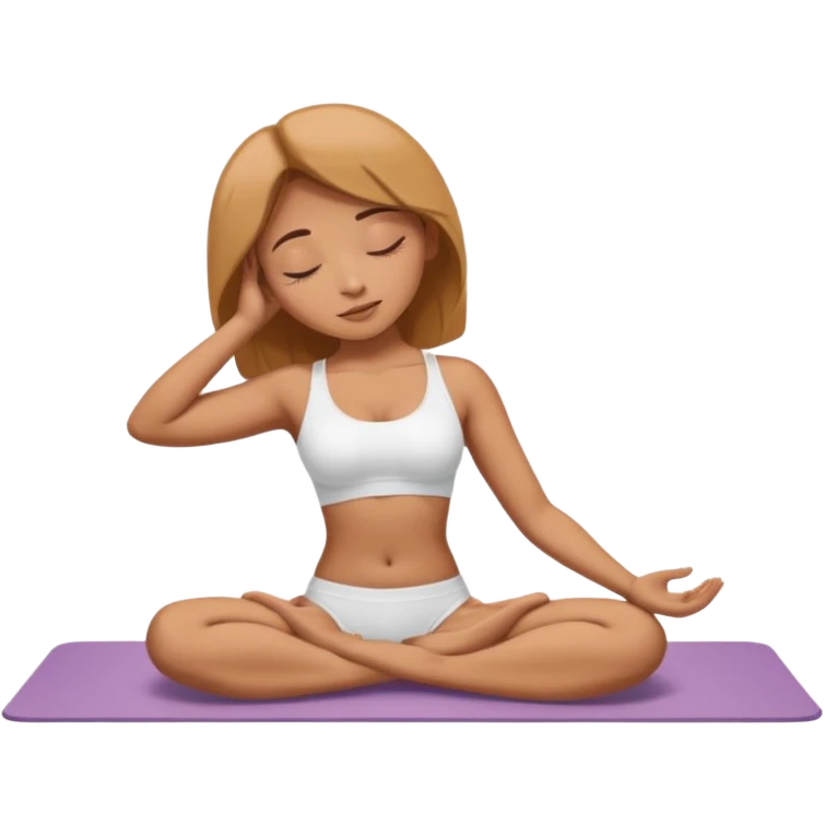 👯‍♀️+😴+🩲+🧘‍♀️ emoji