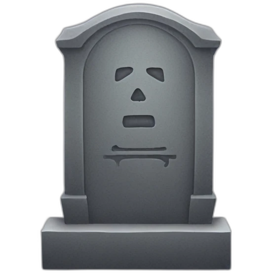 Tombstone emoji