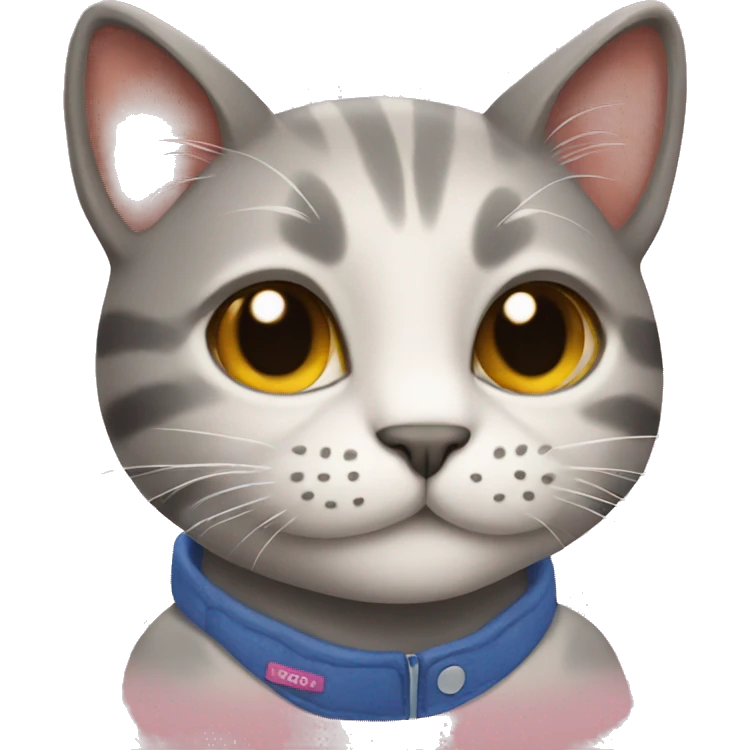 Cat wearing crocs emoji