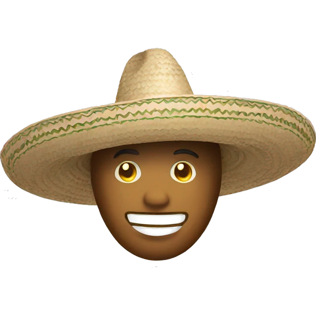 Mexican sombrero emoji