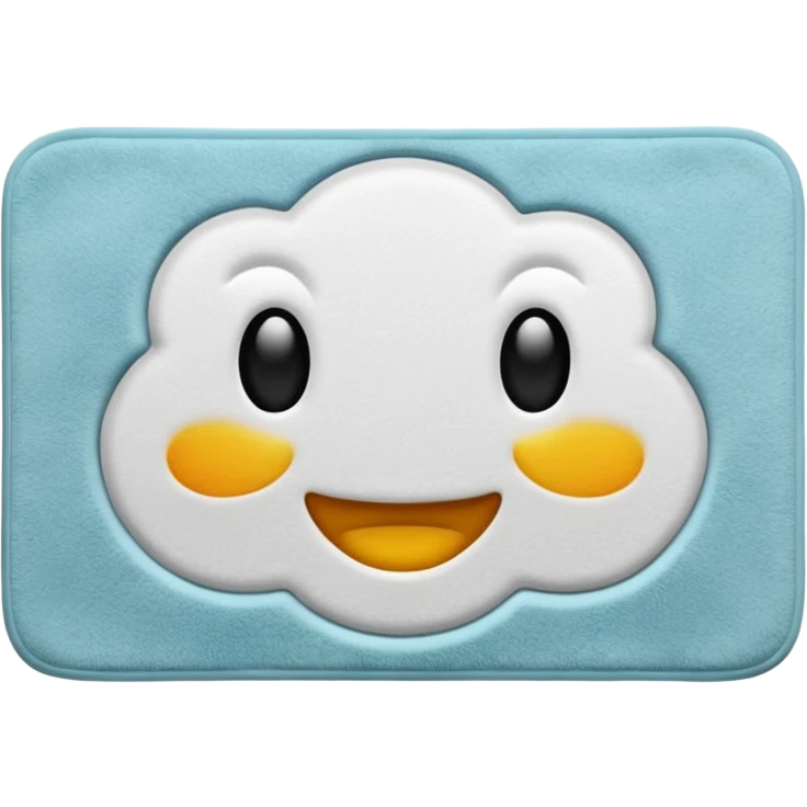 Bath mat emoji